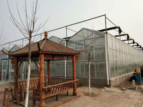 pc阳光板组装式温室花房